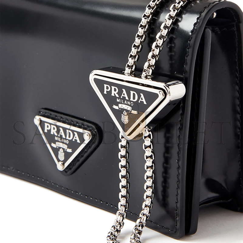 Pra*a saffiano leather mini bag 1mr024 (11.5*8cm)